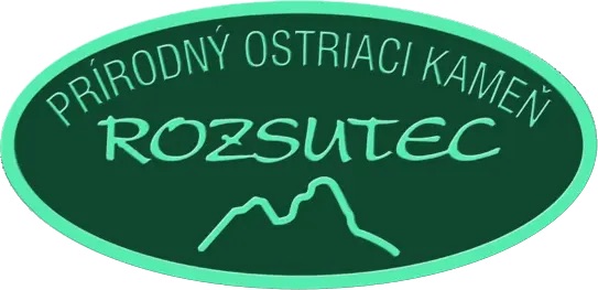 Logo výrobcu Rozsutec – tradičný slovenský výrobca prírodných brúsnych kameňov z Malej Fatry.